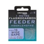 Drennan Wide Gape Flurocarbon Feeder Rig 1m Range