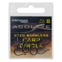 Drennan Acolyte Eyed Barbless Carp Circle Fishing Hooks Size 8