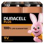 Duracell Plus 100% Power 9V - 4 Pack