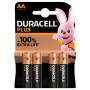 Duracell Plus 100% Power AA - 4 Pack