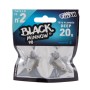 Fiiish Black Minnow 2 Tetes Plombees Extra Deep 90mm, Weight: 20g, Colour: Kaki