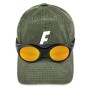 Fortis Olive 6 Panel F Fishing Cap With Sunglasses