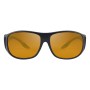 Fortis OverWraps Fishing Sunglasses Amber Front
