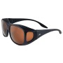 Fortis OverWraps Fishing Sunglasses Brown