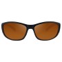 Fortis Wraps 247 Brown Polarised Fishing Sunglasses Front