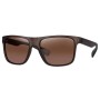 Fox Avius Trans Khaki Sunglasses - Brown Lens