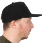 Fox Black & Camo Snapback Fishing Cap Side View