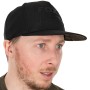 Fox Black & Camo Snapback Fishing Cap