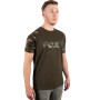 Fox Camo/Khaki Print Fishing T-Shirt Front