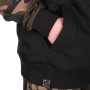 Fox Camo Logo Lightweight Split Zip Hoodie Close Up 1