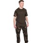 Fox Camo Logo Outline Khaki T-Shirt In Use 1