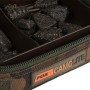 Fox Camolite Compact Rigid Lead & Bits Fishing Bag Close Up In Use