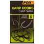 Fox Curve Shank Carp Hooks - Micro Barbed 1