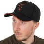 Fox Collection Black & Orange Baseball Cap 1