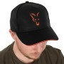 Fox Collection Black & Orange Baseball Cap 2