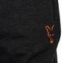 Fox Collection Black & Orange Lightweight Fishing Jogger Shorts Close Up 2