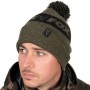 Fox Collection Green & Black Bobble Hat