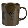 Fox Collection Green & Black Ceramic Mug Logo