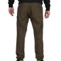 Fox Collection Green & Black Lightweight Cargo Fishing Trousers Back