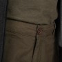 Fox Collection Green & Black Lightweight Cargo Fishing Trousers Close Up 5