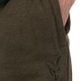 Fox Collection Green & Black Lightweight Fishing Jogger Shorts Close Up 3