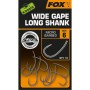Fox Edges Armapoint Wide Gape Long Shank Fishing Hook Packaging
