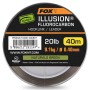 Fox Edges Illusion Fluorocarbon Hooklink Leeder Naturals Green 40m