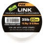 Fox Edges Link Crimpable Illusion Fluorocarbon 20m