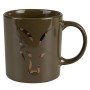 Fox Green & Camo Head Ceramic Mug