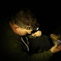 Fox Halo AL320 Headtorch in use