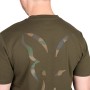 Fox Khaki Fox Head Logo T-Shirt Close Up 1