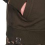 Fox Lightweight Khaki & Camo Split Zip Hoodie Close Up 2