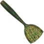 Fox Rage Creature Shovel Shads Lure 9cm Green Pumpkin UV Close Up