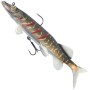 Fox Rage Realistic Replicant Pike Lure Shallow 25cm Supernatural Wounded Pike Close Up