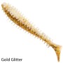 Fox Rage Spikey Shad Lure 2.75inch Gold Glitter