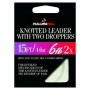 Fulling Mill Leader 15ft With 2 Droppers 6lb