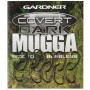 Gardner Covert Dark Mugga Hooks Barbless