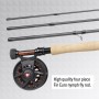 Greys Fin Euro Nymph Fishing Fly Rod & Reel Combo 1