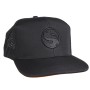 Guru Ripstop Black Snapback Front