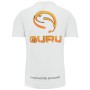 Guru Semi Logo White Fishing T-Shirt Back