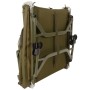 Solar SP C-Tech Standard Fishing Bedchair Folded Away