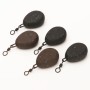 Advanta Flat Pear Carp Leads - Pack of 5