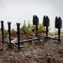 JAG Black RP1 Fishing Rod Pod Kit 3