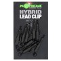 Korda Hybrid Fishing Lead Clip Silt