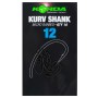 Korda Kurv Shank Fishing Hook Micro Barbed Size 12