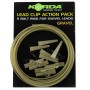 Korda Lead Clip Action Pack Gravel