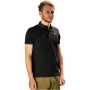 Korda Fishing Polo Shirt Black In Use