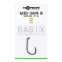 Korda Basix Wide Gape Hooks Size 2 Barbless