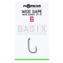 Korda Basix Wide Gape Hooks Size 6 Micro Barbed