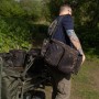 Korda Compac Dark Kamo Fishing Carryall Medium In Use